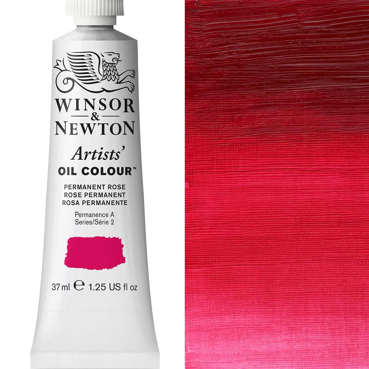 Winsor & Newton - 37ml Permanent Rose - Artists' Oil - Series 2