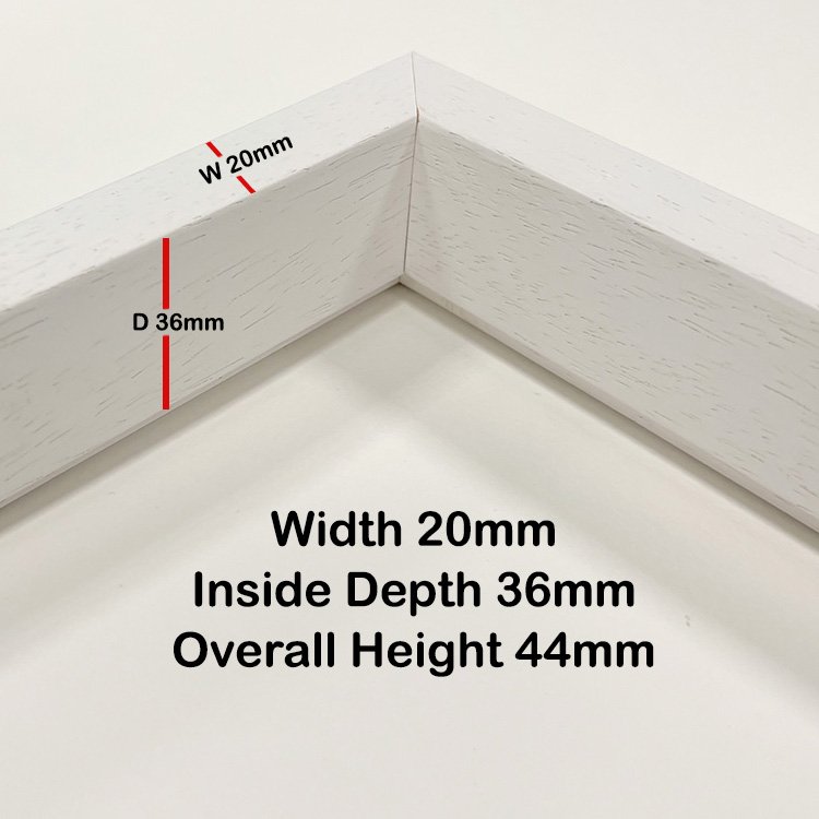 ____ Size A4 ____  2044 Canvas Floater Tray Frame